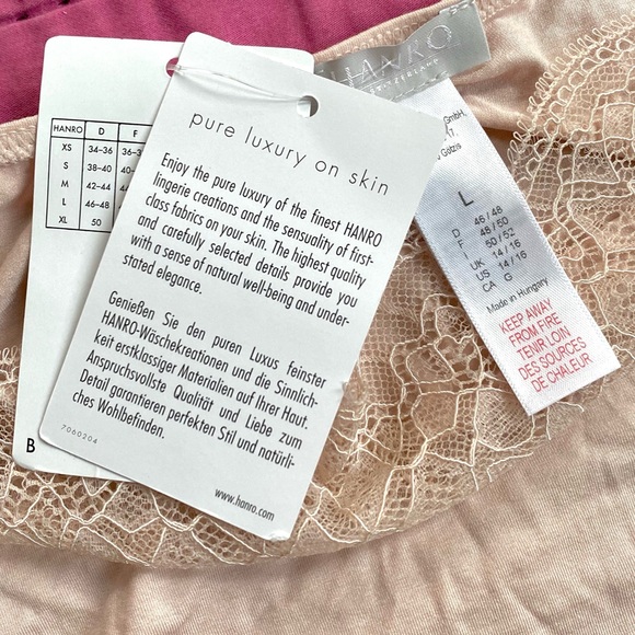 Hanro Noelia Intimate Sleep Shorts and Chemise Set - Picture 13 of 16